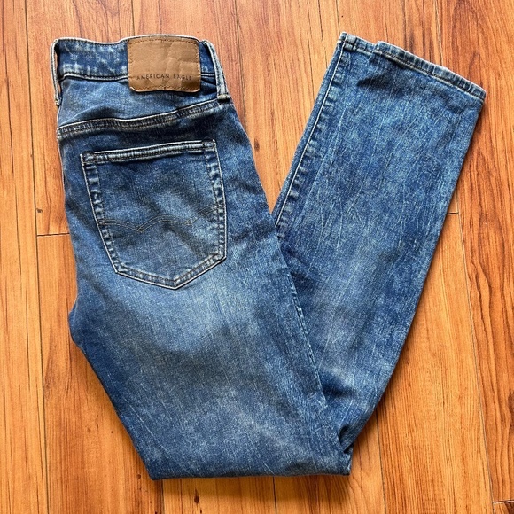 American‎ Eagle jeans Cozy Airflex Slim size 29 x 32 - Picture 3 of 13